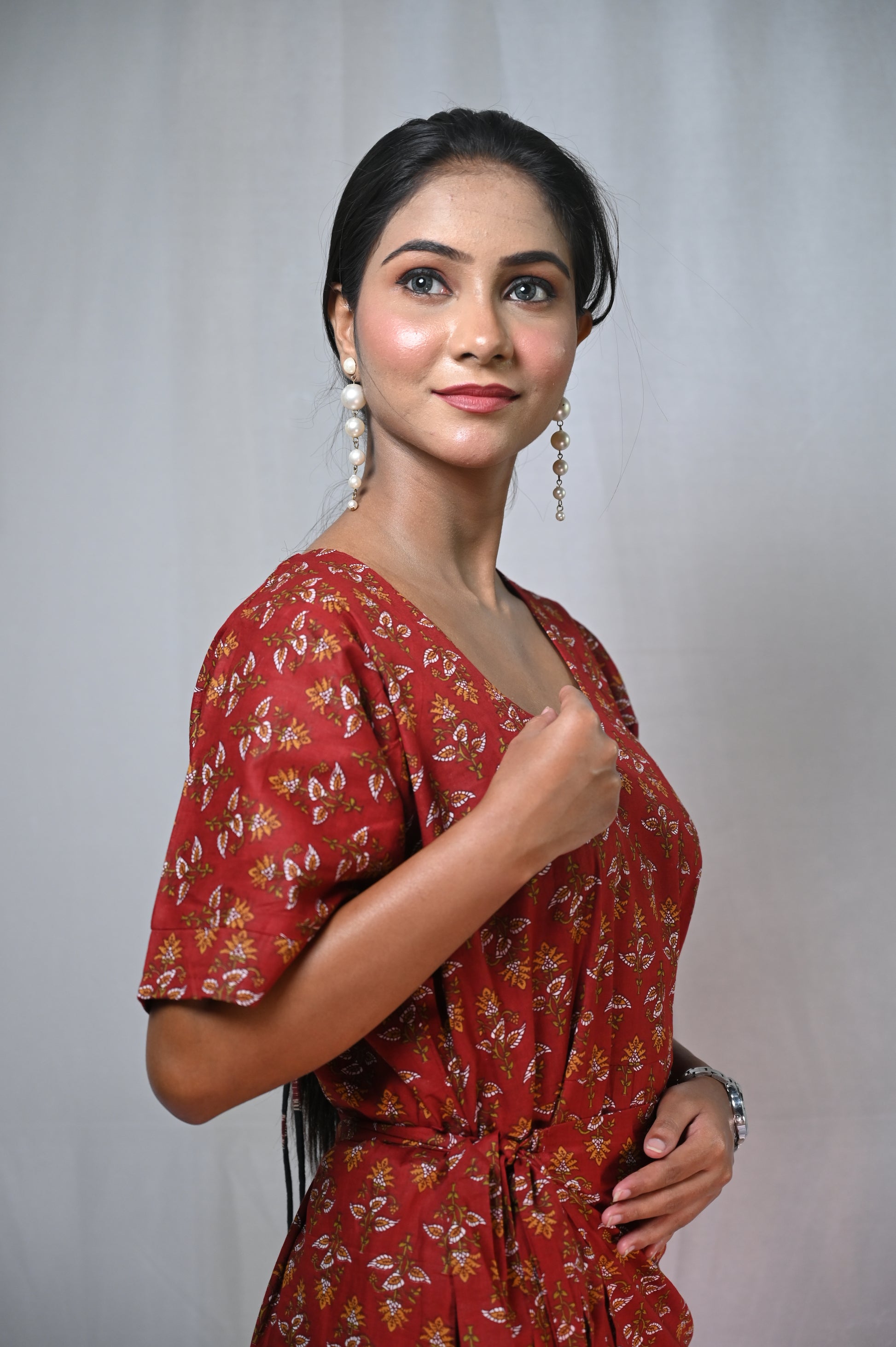 Cottan Wrap dress for Summers
