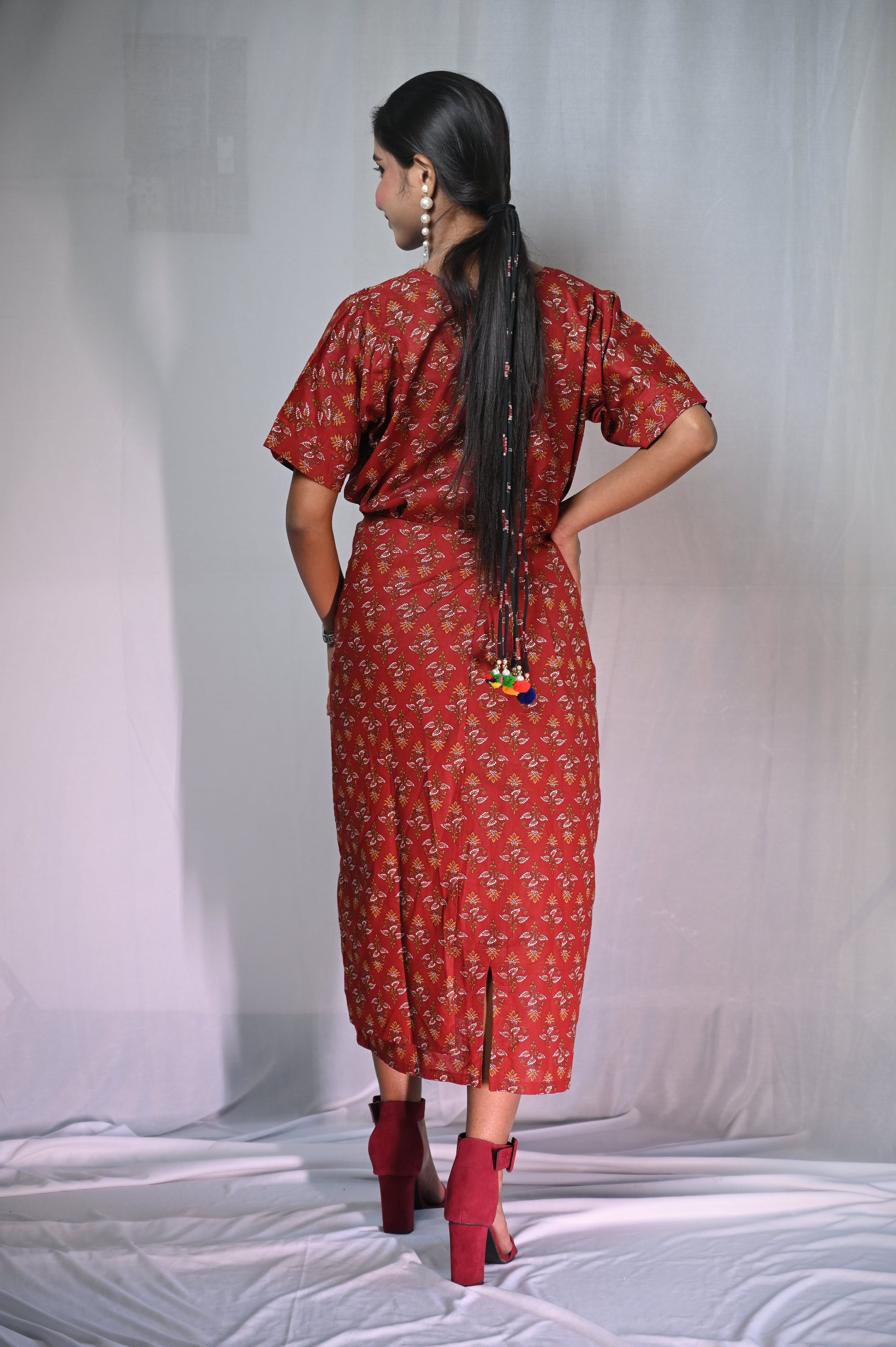 Cottan Wrap dress for Summers